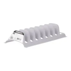 თავსახურების სადგამი Ardesto Lid organizer 29.5х13.5х6.5cm, plastic, grey, 2 image