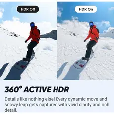 სპორტული კამერა INSTA360 X4 SNOWBOARD BUNDLE, 8 image