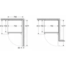 მაცივარი BOSCH KGP76AWC0N, 7 image