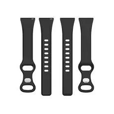 სმარტ საათის სამაჯური 20mm Watch Band for Samsung Galaxy Watch Huawei Watch GT 3 42mm , Silicone  Wrist Strap - Black, 4 image