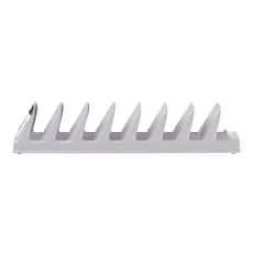 თავსახურების სადგამი Ardesto Lid organizer 29.5х13.5х6.5cm, plastic, grey, 3 image