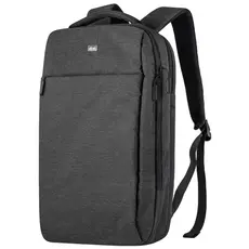 ნოუთბუქის ჩანთა 2E 2E-BPN9267BK Melange, 17", Backpack, Black, 3 image