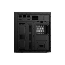 ქეისი 2E E185 Computer Case ALFA MidT, 2x USB2.0, 1x USB3.0, Steel (Side Panel), Without PSU, Black, 7 image