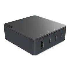 დამტენი Lenovo G0A6130WEU 130 W Multi-Port Charger Gray, 3 image