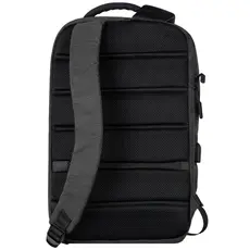 ნოუთბუქის ჩანთა 2E 2E-BPN9267BK Melange, 17", Backpack, Black, 5 image
