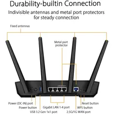 როუტერი ASUS TUF-AX3000 (90IG0790-MO3B00), 6 image