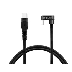 კაბელი Logilink CU0190 USB Type-C Gaming Cable with U-Shaped Plug 1m 60w, 2 image