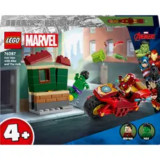 ლეგო LEGO Marvel Iron Man with Bike and The Hulk, 7 image