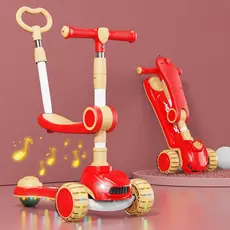 საბავშვო სკუტერი დასაჯდომით 758-1-R, 6 image