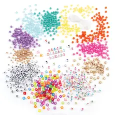 სამაჯურების ასაწყობი ნაკრები Make It Real 1742MR, Alphabet Bead Bracelet Set, 4 image