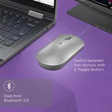 მაუსი Lenovo GY50X88832 600, Wireless, Bluetooth, Mouse, Iron Grey, 5 image