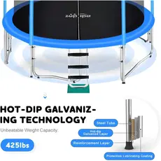 ასაწყობი ბატუტი 12FT (DM-3,66)BLU, 13 image