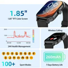 სმარტ საათი WEOFLY ACTIVE BLACK, 4 image