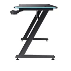 სათამაშო მაგიდა Trust GXT 709 Luminus RGB Gaming Desk Black - 25184, 3 image