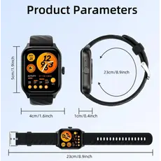 სმარტ საათი WEOFLY ACTIVE BLACK, 6 image