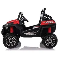 ბავშვის ელექტრო მანქანა S2588-R/2 ადგილიანი/კაუჩუკის საბურავებით/ტყავის სავარძლით, 4 image