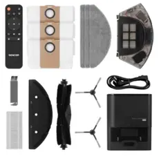 მტვერსასრუტი Sencor SRV 9O85BK Robot Vacuum Cleaner Black, 5 image