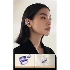 ყურსასმენი UGREEN WS209 (55430) HiTune S3, Earbuds, Wireless, Bluetooth, IPX5, Purple, 4 image