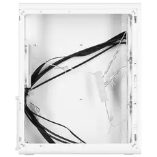 კომპიუტერის ქეისი  2E-V510W, PC case 2E GAMING Credo Plus V510W without PSU, 1xUSB3.0, 1х USB 2.0, 1xUSB Type-C, 4x120mm RGB Rainbow, VGA 310mm, TG Side Panel, ATX, white, 4 image