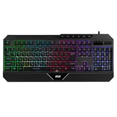 კლავიატურა 2E GAMING Membrane keyboard KG315 110key, USB-A, EN/RU, RGB, black, 2 image