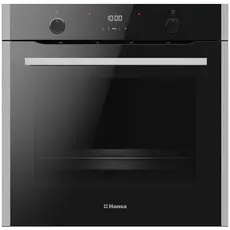 ჩასაშენებელი ღუმელი Hansa electrical, 77L, A+, display, convection, black, 4 image