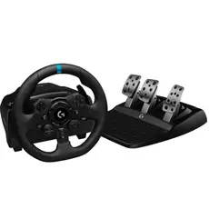 კომპიუტერული საჭე და პედლები LOGITECH G923 Racing Wheel and Pedals - PC/XB - BLACK - USB, 6 image