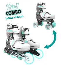 როლიკები Neon Scates Combo, size 30-33, grey-teal, 3 image