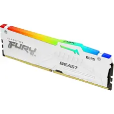ოპერატიული მეხსიერება Kingston FURY (RGB) White 16GB 6400MHz DDR5 DIMM CL32 1Rx8 2G x 64-bit, 4 image