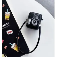 ყურსასმენის ქეისი Silicone Case For AirPods 2nd gen - Black, 2 image