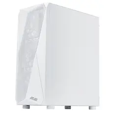 კომპიუტერის ქეისი 2E GAMING PC case Aruba G3313W, without PSU, 1xUSB3.0, 2xUSB2.0, 5x120mm ARGB, VGA 330mm, LCS ready, HUB, TG Side Panel, ATX, white, 5 image