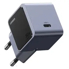 მობილურის დამტენი UGREEN X503 (35041) NExode Air, 30W, Type-C, GaNInfinity Fast Charger, Grey