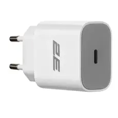 ადაპტერი 2E Wall Charger 25W USB-C PD, white, 2 image