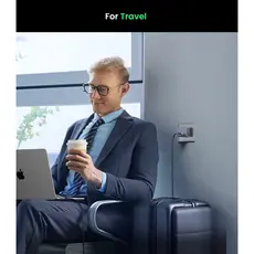 მობილურის დამტენი UGREEN X503 (35041) NExode Air, 30W, Type-C, GaNInfinity Fast Charger, Grey, 4 image