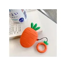 ყურსასმენის ქეისი Silicone Case for AirPods 2nd gen - Carrot, 2 image