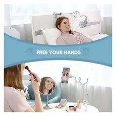 მობილურის დამჭერი UGREEN LP113 (20113) Multifunction Phone Stand, 120cm, White, 5 image