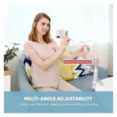 მობილურის დამჭერი UGREEN LP113 (20113) Multifunction Phone Stand, 120cm, White, 6 image