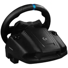 კომპიუტერული საჭე და პედლები LOGITECH G923 Racing Wheel and Pedals - PC/XB - BLACK - USB, 7 image