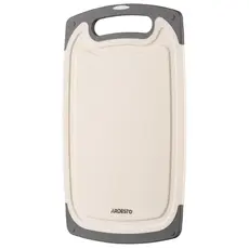 საჭრელი დაფა Ardesto Cutting board Gemini, 25х15х0.8cm, plastic, white, 2 image