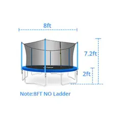 ასაწყობი ბატუტი 8FT (DM-2,44)BLU, 5 image