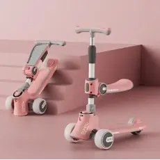 საბავშვო სკუტერი Dumitu plus 002PINK, 7 image