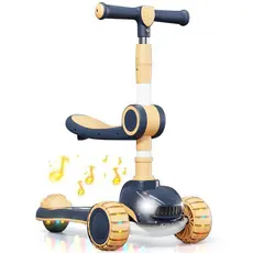 საბავშვო სკუტერი დასაჯდომით 758-1-B, 3 image