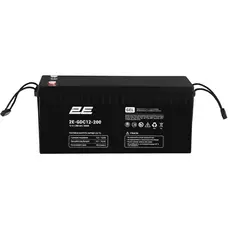 უწყვეტი კვების წყაროს ელემენტი 2E 2E-GDC12-200 GDC, 12V, 200Ah, GEL VRLA, Uninterruptible Power Supply Element, Black, 3 image