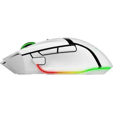 Razer Mouse Basilisk V3 Pro 35K, RGB, USB-A/WL/BT, white, 3 image