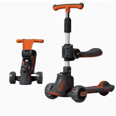 საბავშვო სკუტერი Dumitu plus 002BLACK, 5 image