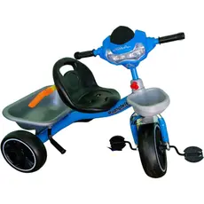 საბავშვო სამთვალა პედლებიანი ველოსიპედი 606BLU