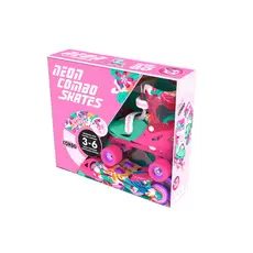 როლიკები Neon Scates Combo, size 34-37, floral, 4 image