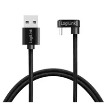 კაბელი Logilink CU0192 USB Type-C Gaming Cable with U-Shaped Plug 1m, 4 image