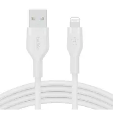 USB კაბელი Belkin USB-A Cable with Lightning Connector 1M CAA008BT1MWH White