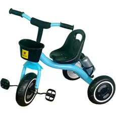 ბავშვთა სამთვალა პედლებიანი ველოსიპედი 513BLU
