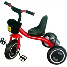 საბავშვო სამთვალა პედლებიანი ველოსიპედი 513RED, 3 image